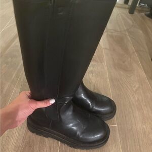Women's Black Riding Boots